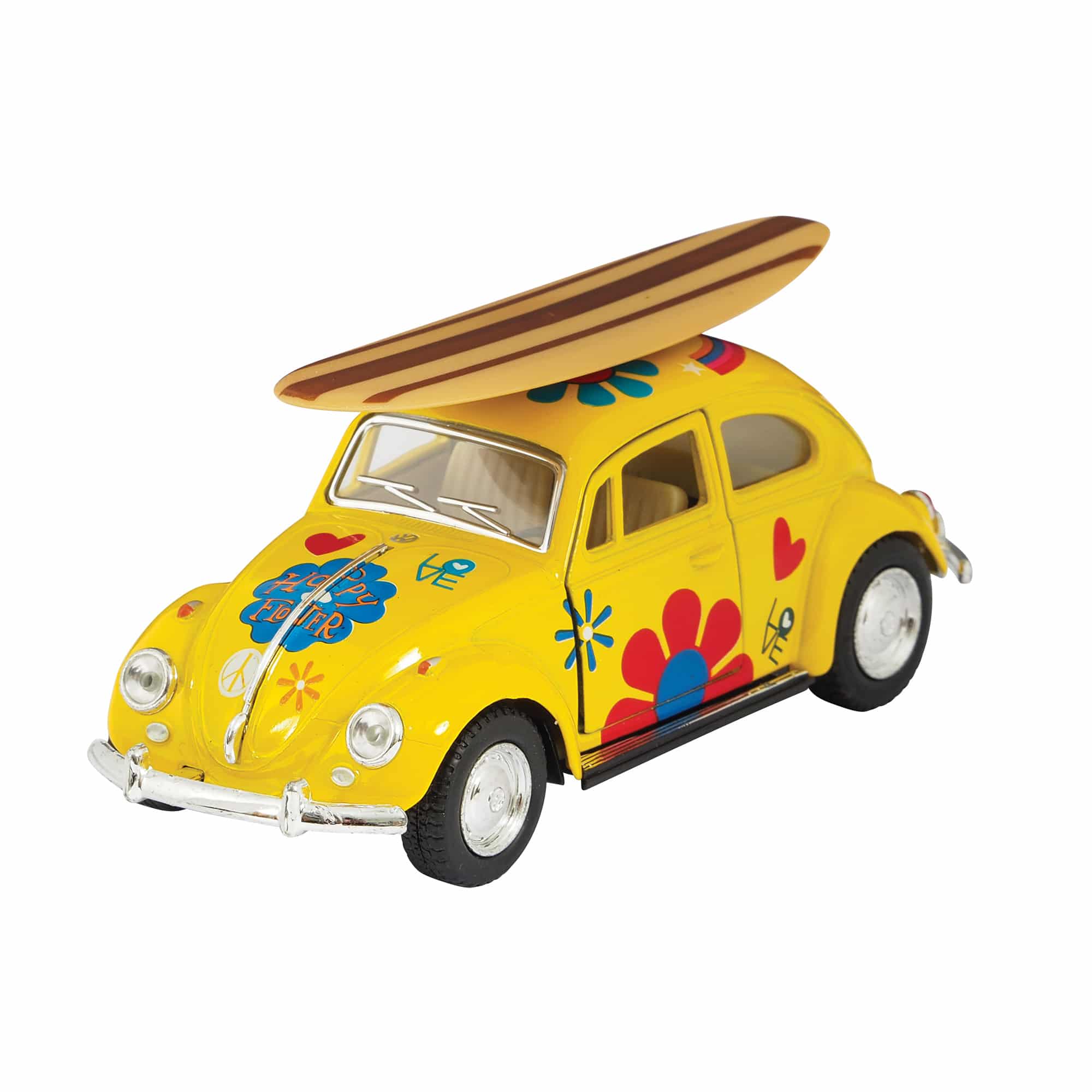 Diecast 1967 Beetle With Surfboard - Image 3