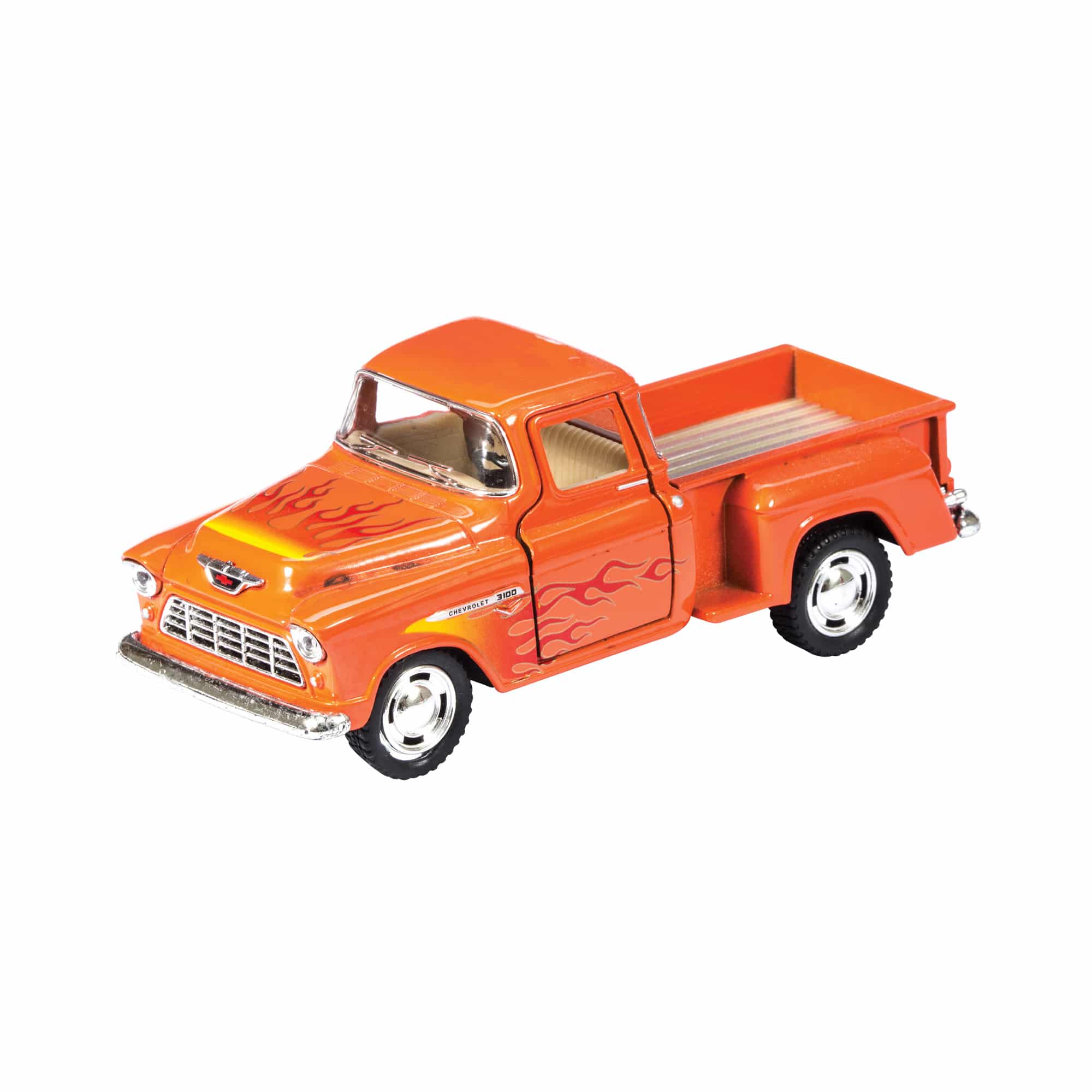 Diecast 55′ Chevy Pickup Flames - Image 3