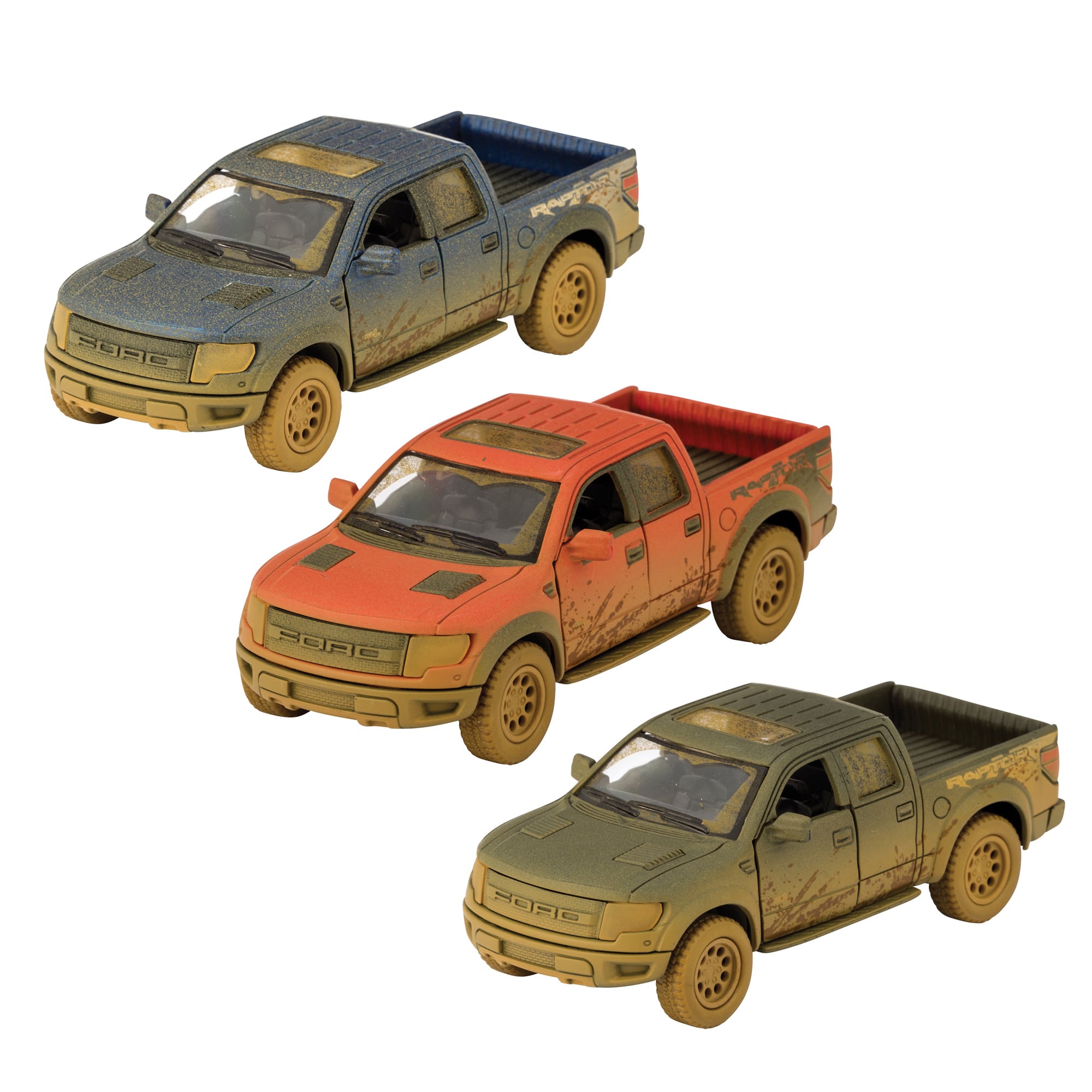 Diecast F-150 Muddy Raptor
