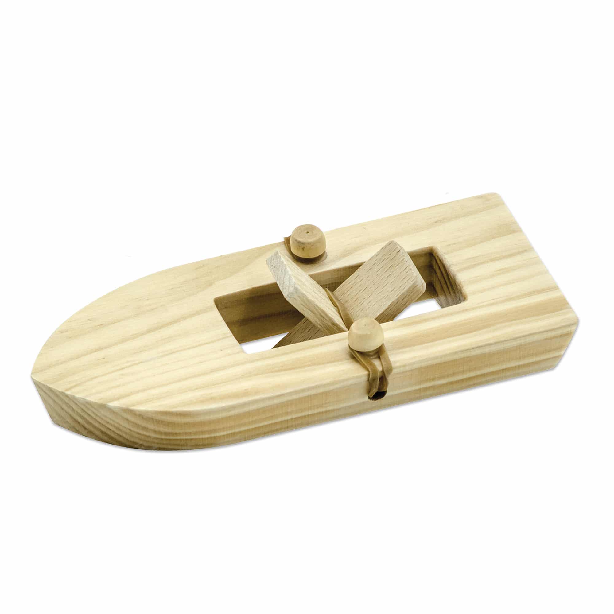 Wooden Paddle Boat - Image 2